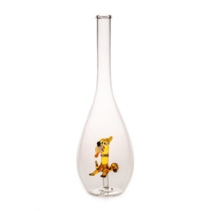 Díszpalack csepp alakú üveg Scooby Doo kutya figurával 0.5L