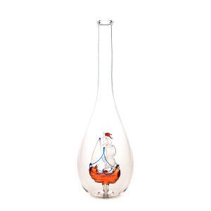 Díszüveg Árbócos Vitorlás Hajó figurával 0.5L
