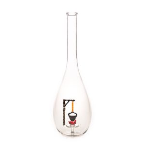 Díszüveg Bogrács figurával 0.5L