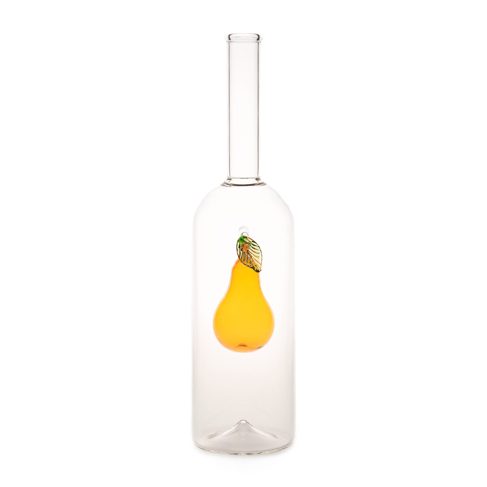 Díszpalack párhuzamos falú üveg Körte figurával 0.5L